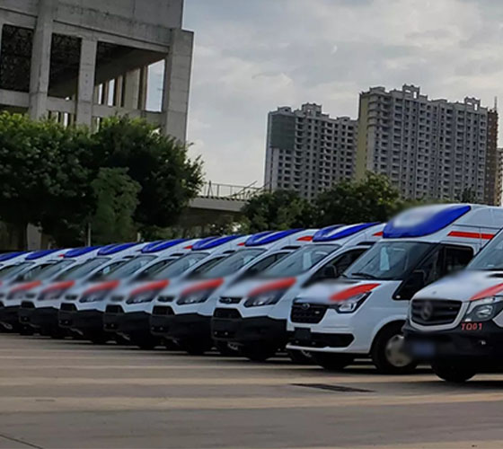 萨迦县服务车队展示