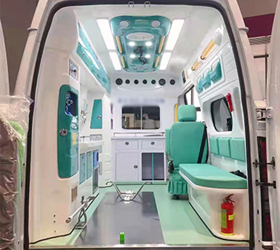 萨迦县车辆内部展示